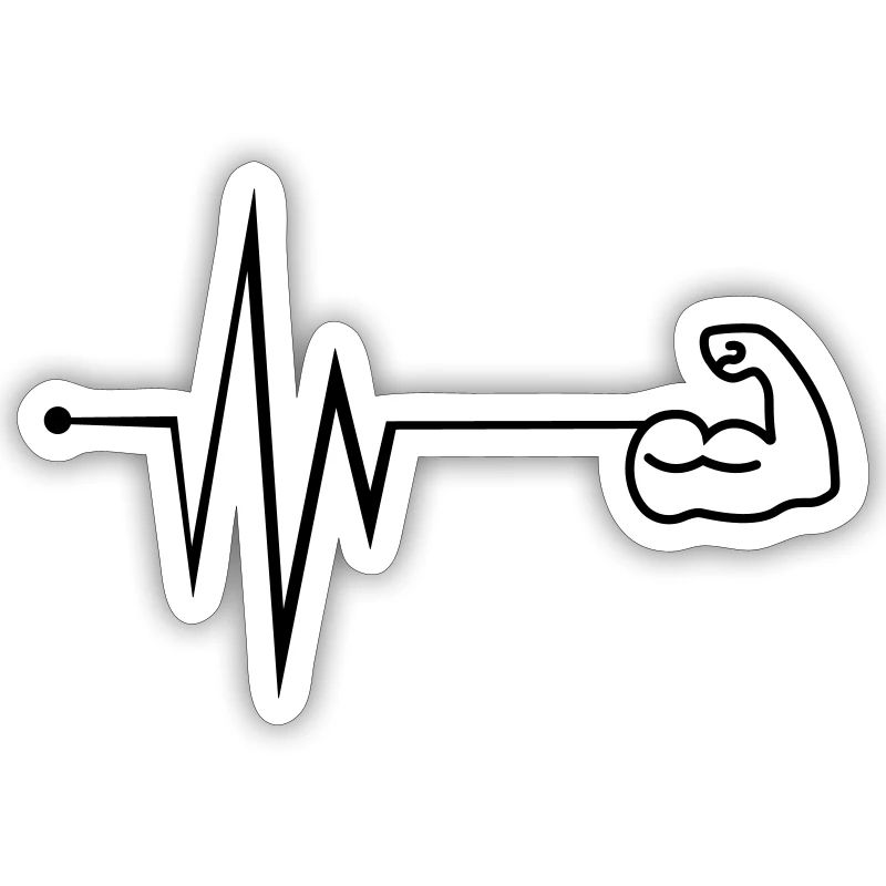Muscles dumbbell pulse