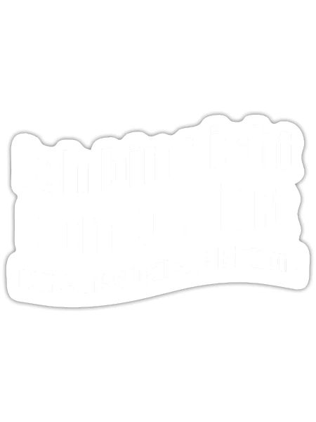 Ich bin nicht kompliziert nur eine spezielle Editi - Sticker Größe S (10 x 10 cm) - Mattweiß - Vorne