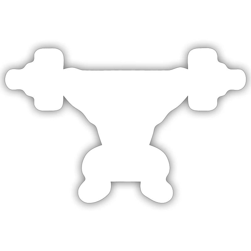 Gewichtheber oder Bodybuilder