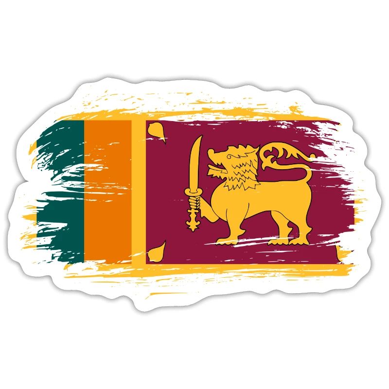 Drapeau drapeau Sri Lanka