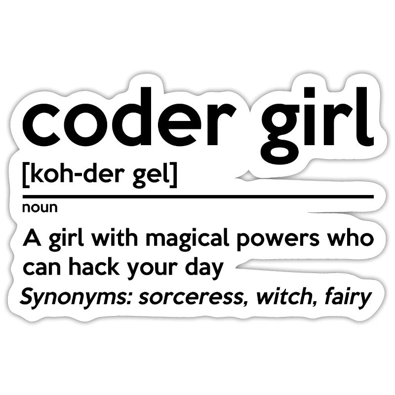 Coding Girl Definition Noun Software Developer Pro