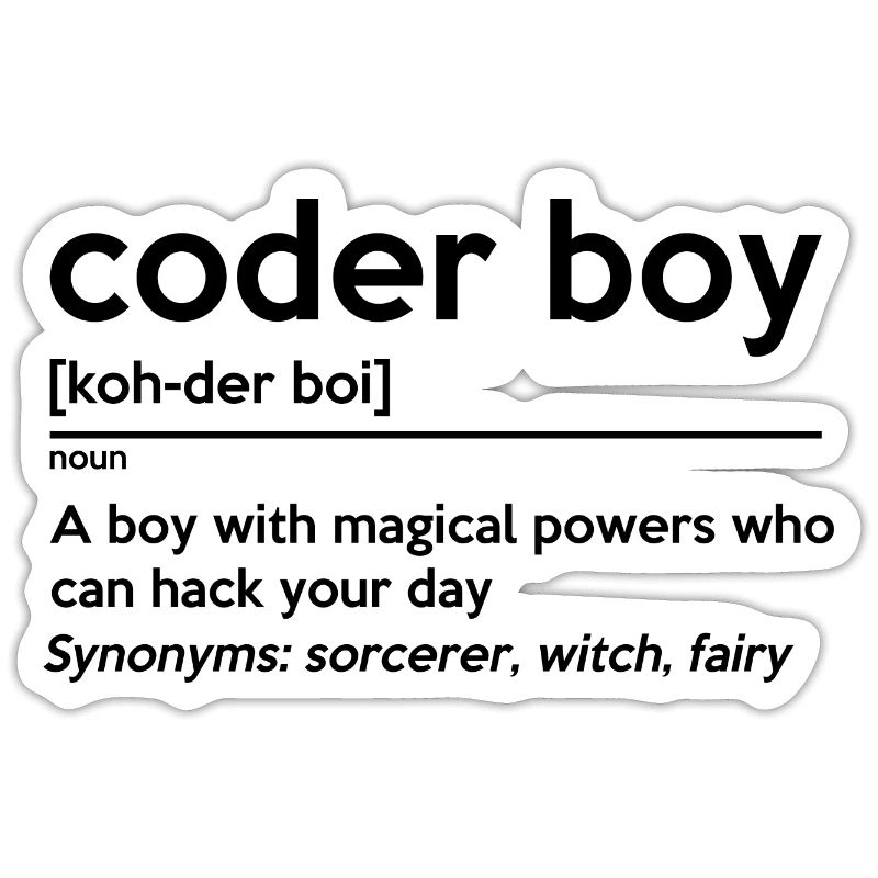 Coding Boy Definition Noun Software Developer Prog