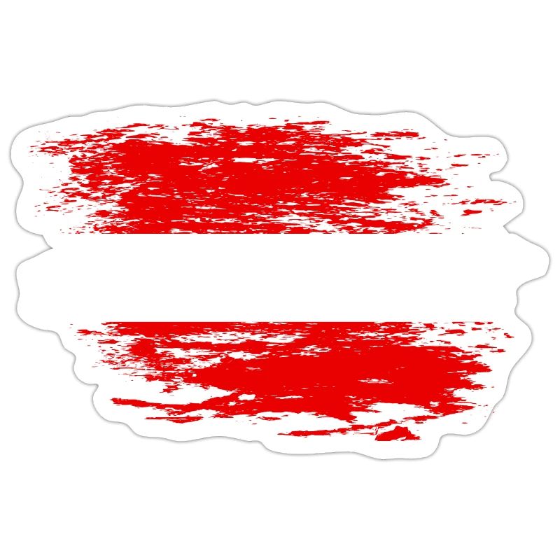 Austria map flag used