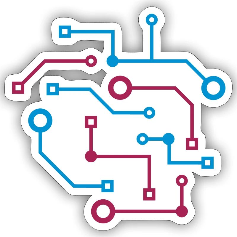 Computer Nerd CPU Daten Schaltung Elektrisch