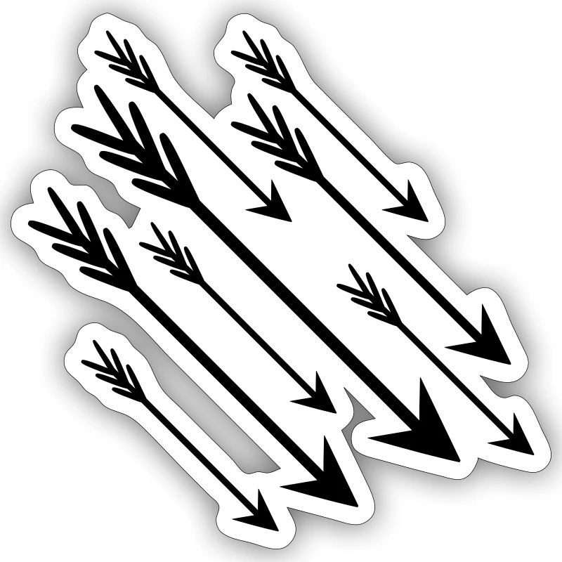 rain dart rain pattern arrow bow shoot tref