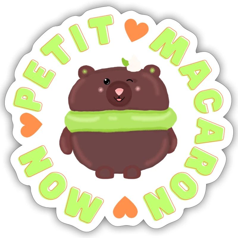mon petit macaron Bär