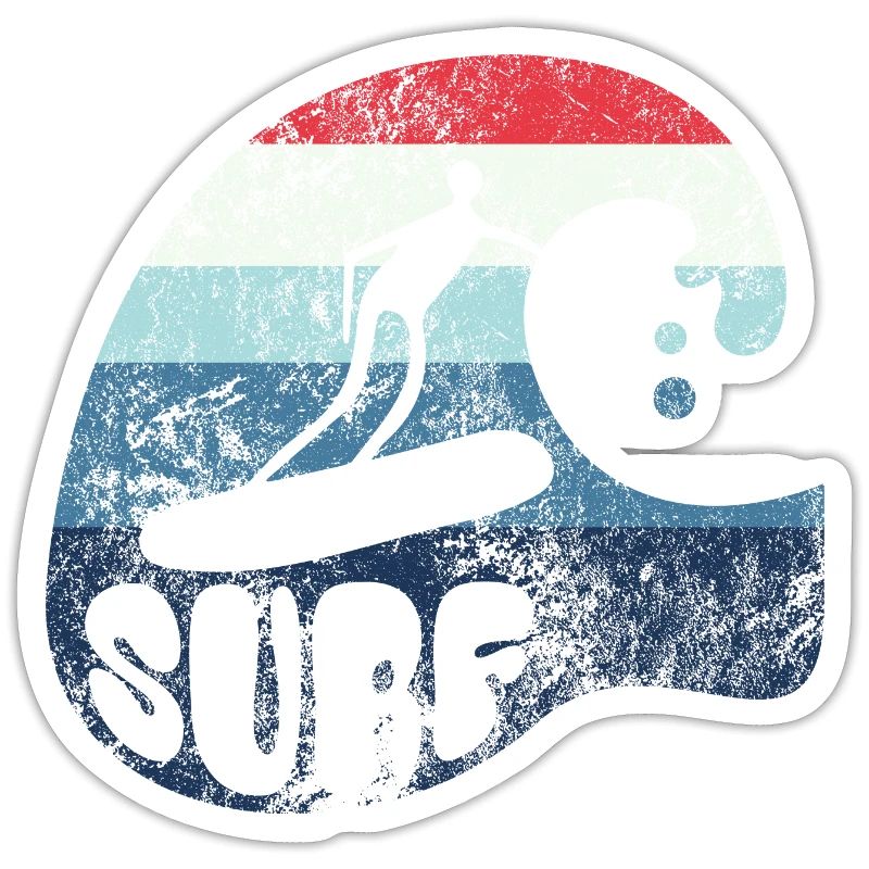Wave - Surfer - Surf - Gift