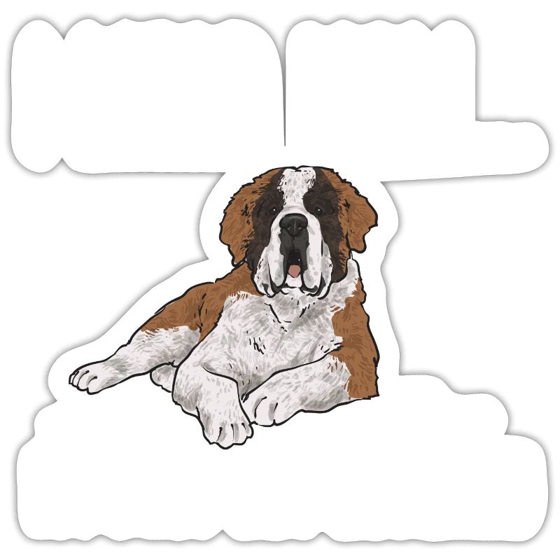 Saint-Bernard Chien Saint-Bernard