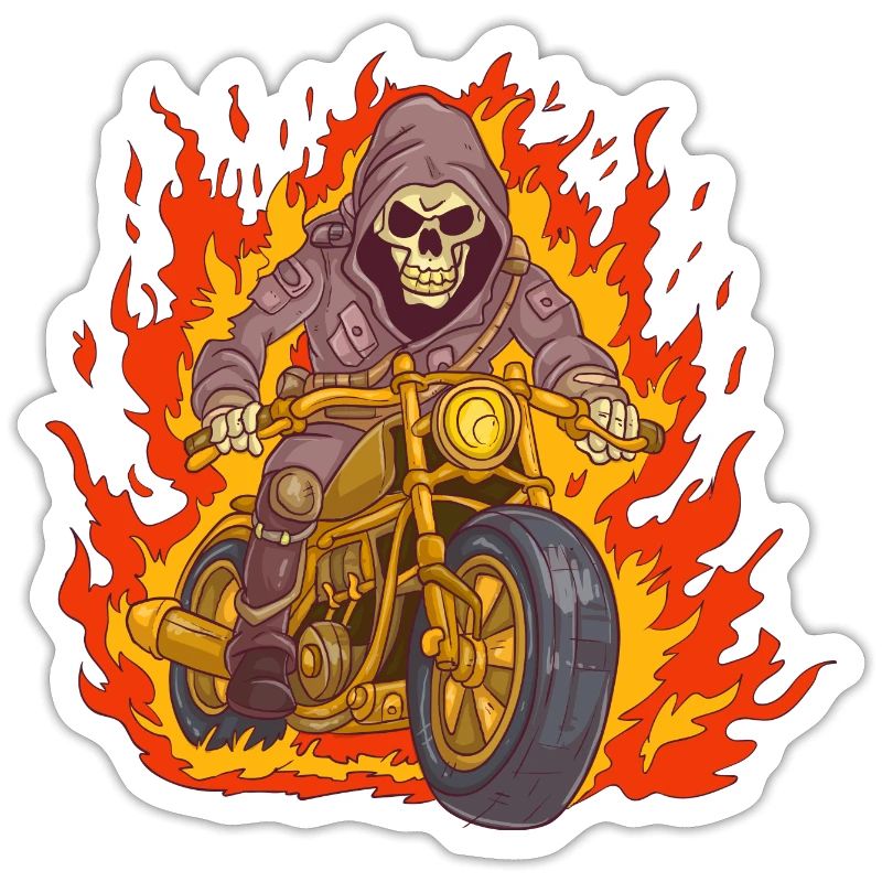 Motorcycle Skeleton