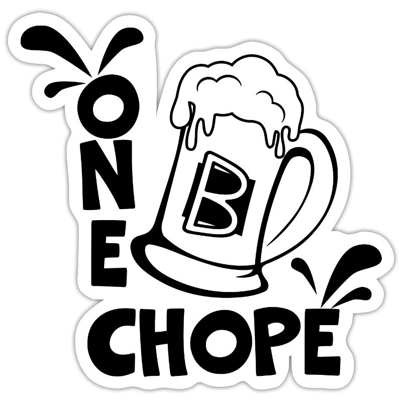 one chope de Bière
