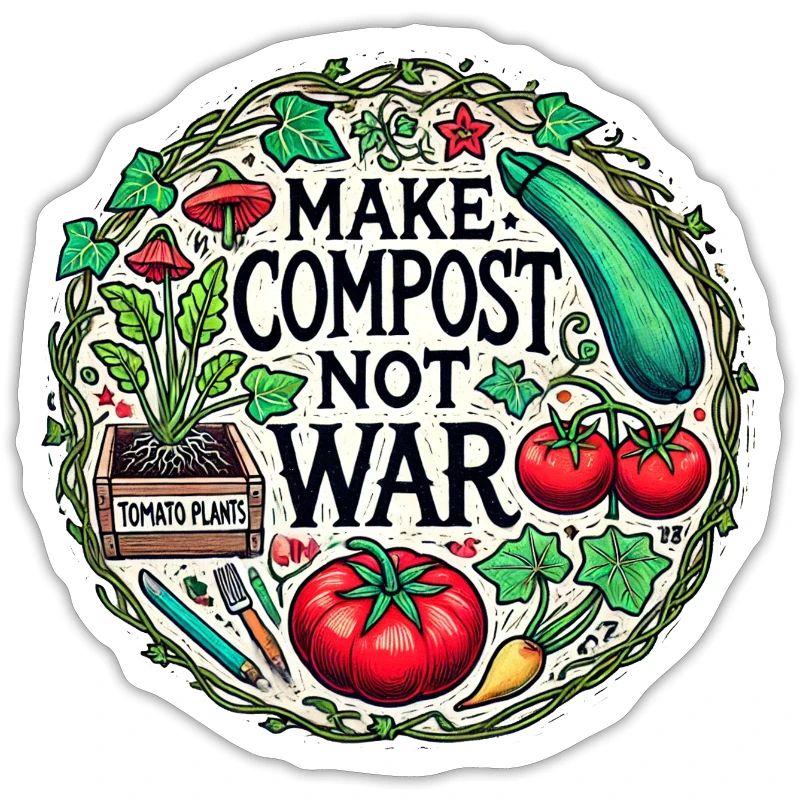 Faites du compost, pas de la guerre