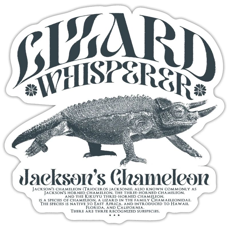 Jackson's Chameleon Lizard Whisperer