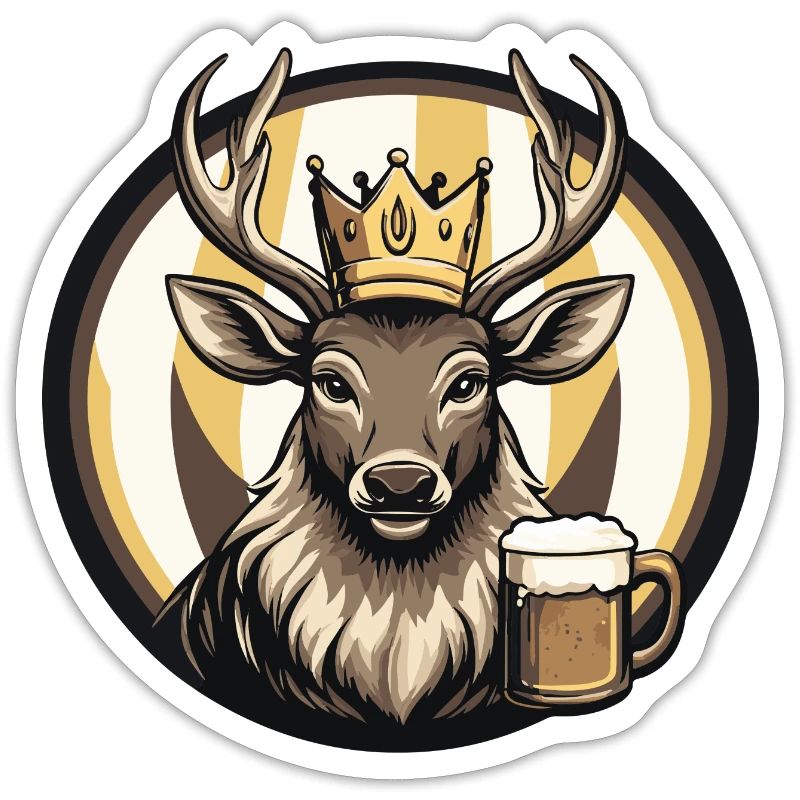 Hirsch Bier Comic