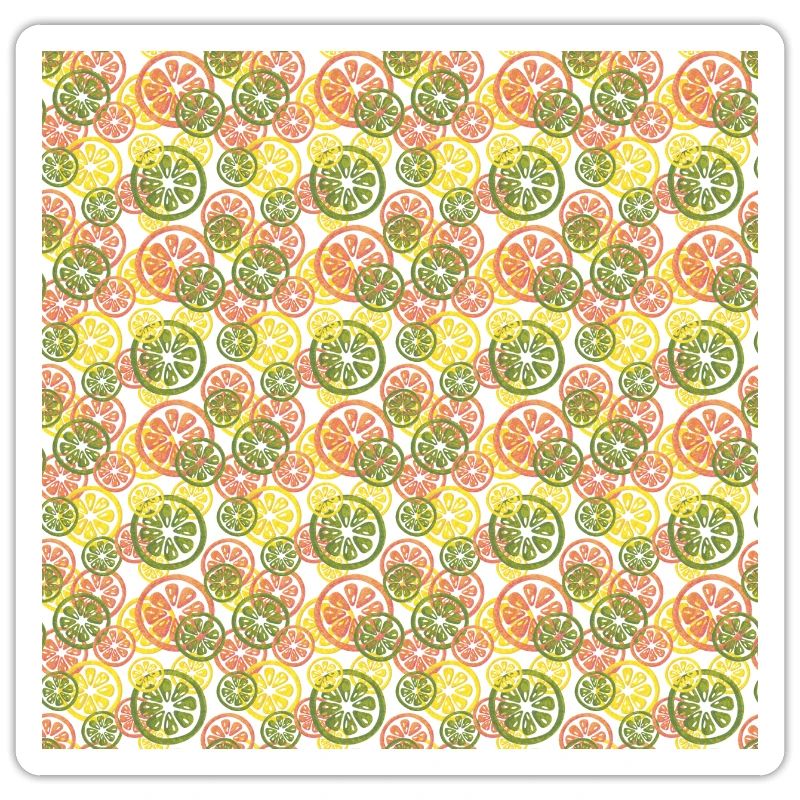Fruit Lemon Orange Pattern