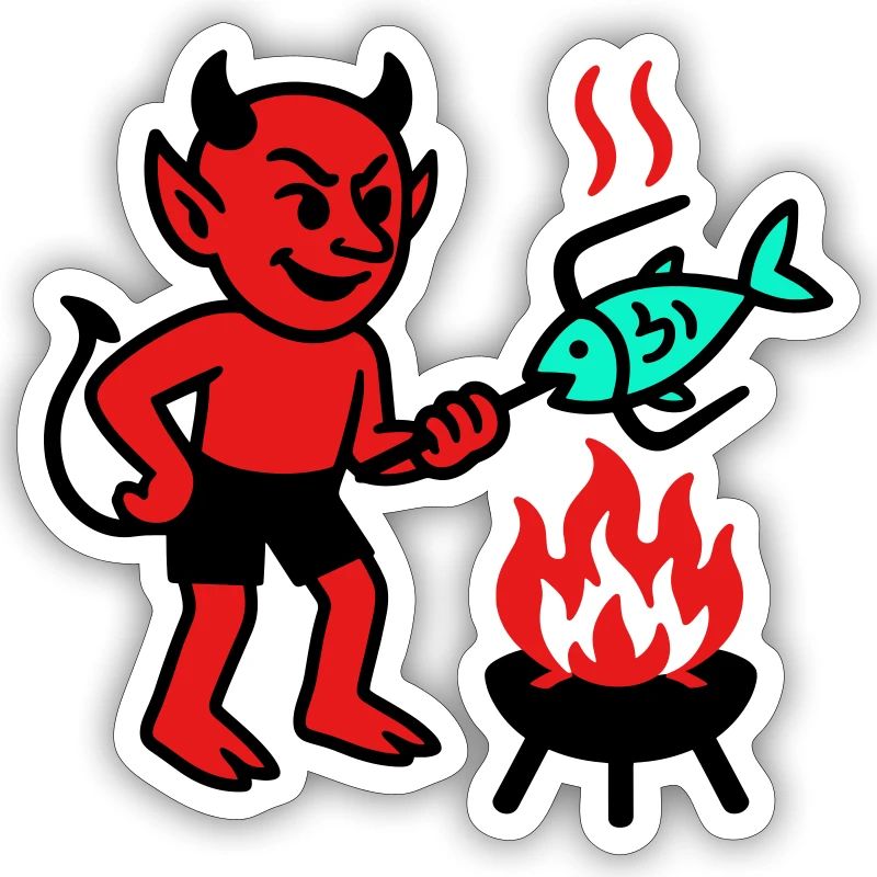 Devil with Fish