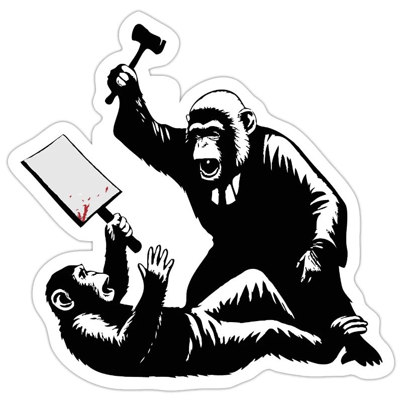 Monkey judge hits protesters