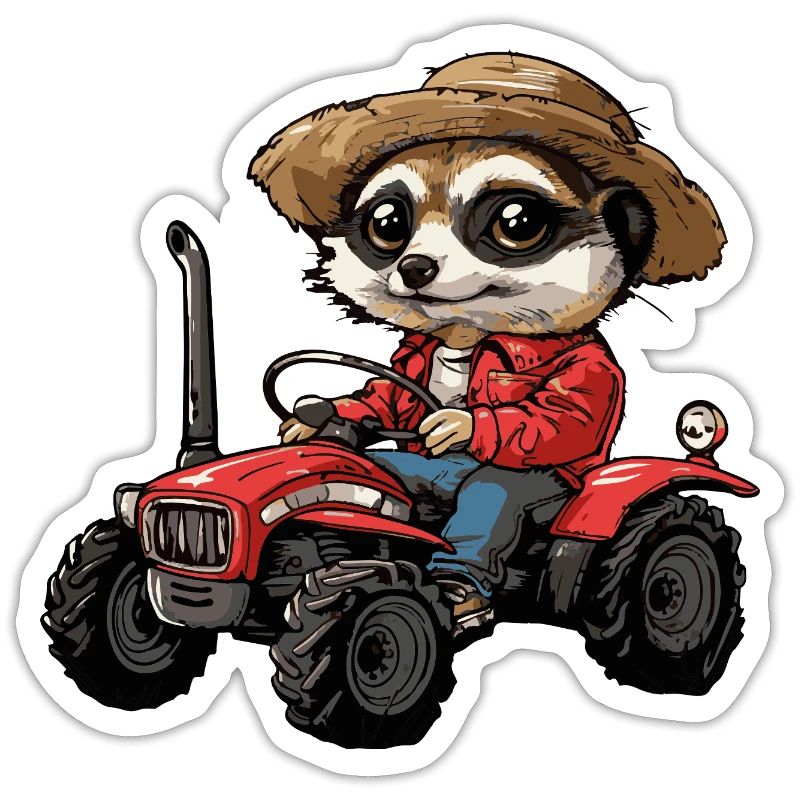Fermier de tracteurs suricates