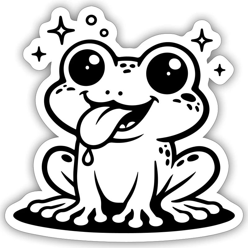 Toad Comic Frog
