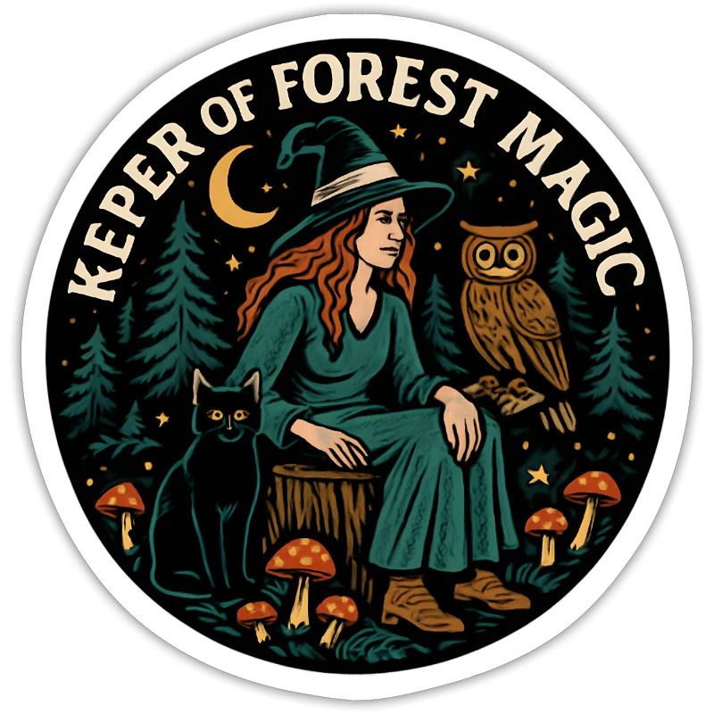 Forest Spell Forest Witch Patch