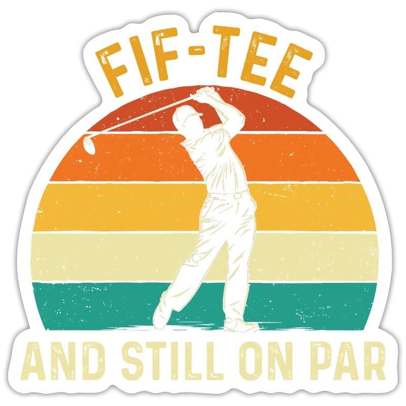 Fif Tee immer noch auf Par, 50. Golf-Geburtstag