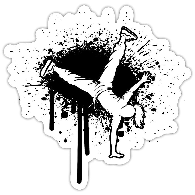 Gift idea for a breakdancer with breakdancing
