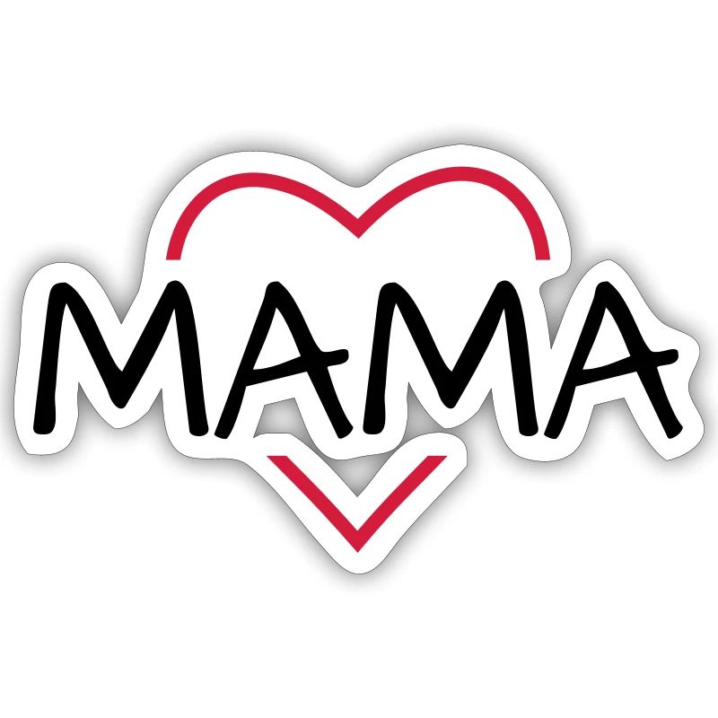 Mama Herz Geschenk Muttertag Geburtstag