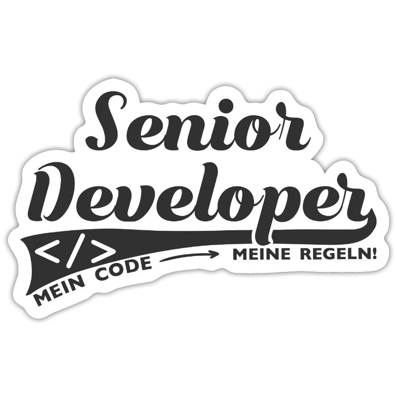 Senior Developer Software Entwickler Geschenk Nerd