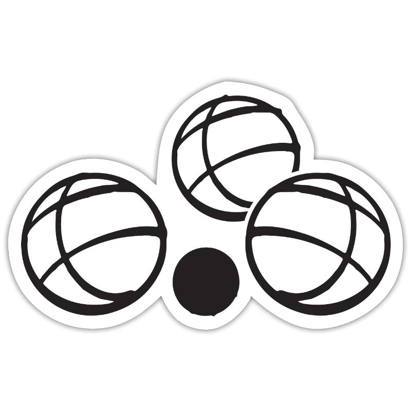 Palle da bocce per giocatori di bocce e bocce