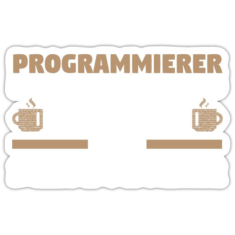 Programmieren Entwickler Coder Kaffee Programmiere