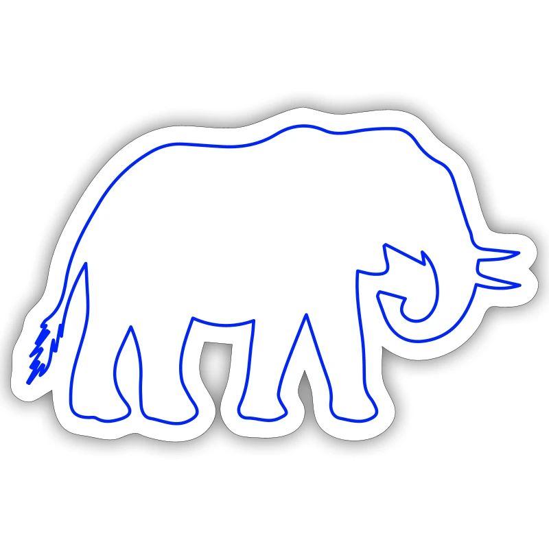 Elephant Outline