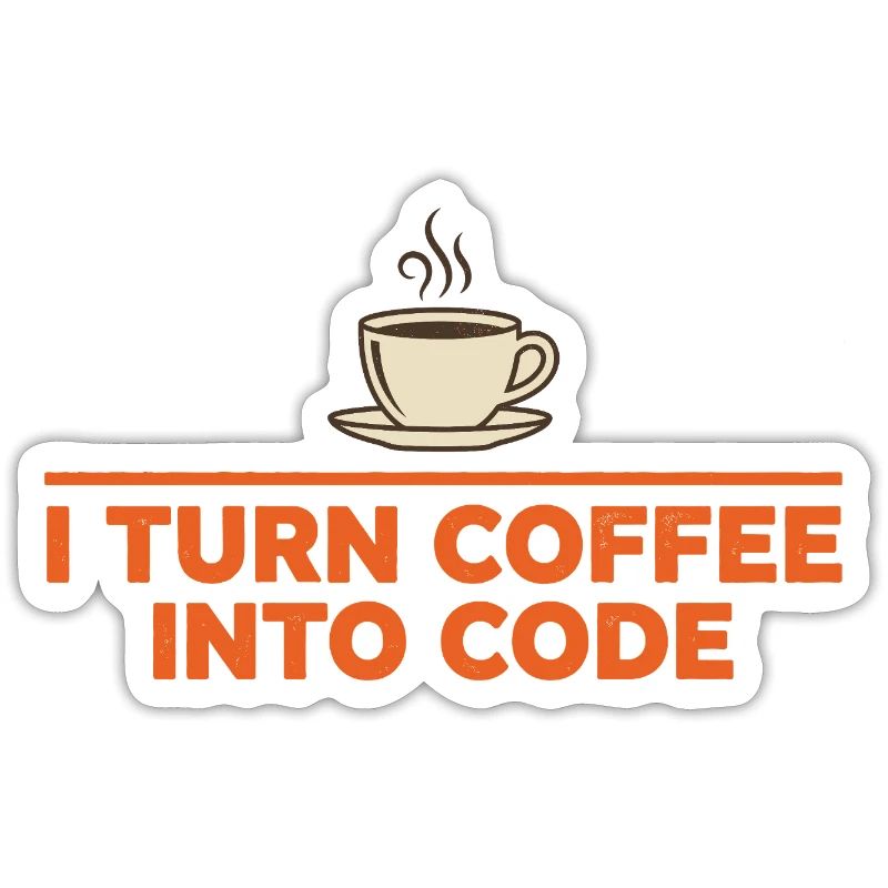 Je transforme le café en code – Programmer Retro