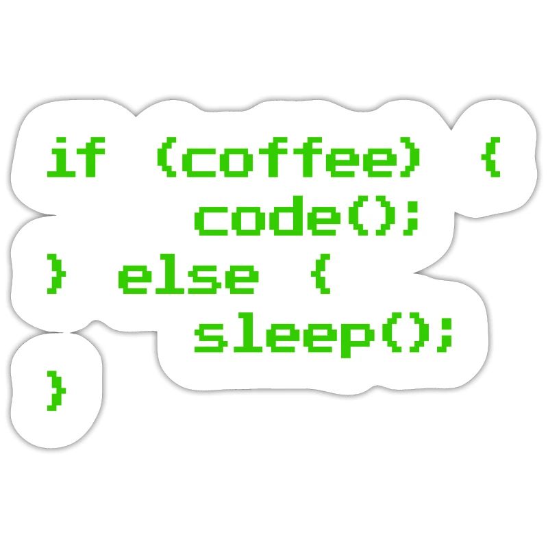 No Coffee No Code Programmer Computer Scientist