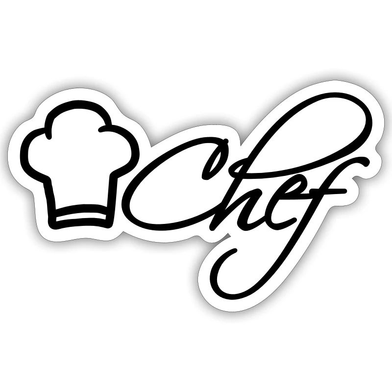 Chef Chef Cap Logo Chef étoilé
