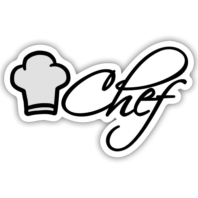 Chef Chef Cap Logo Chef étoilé