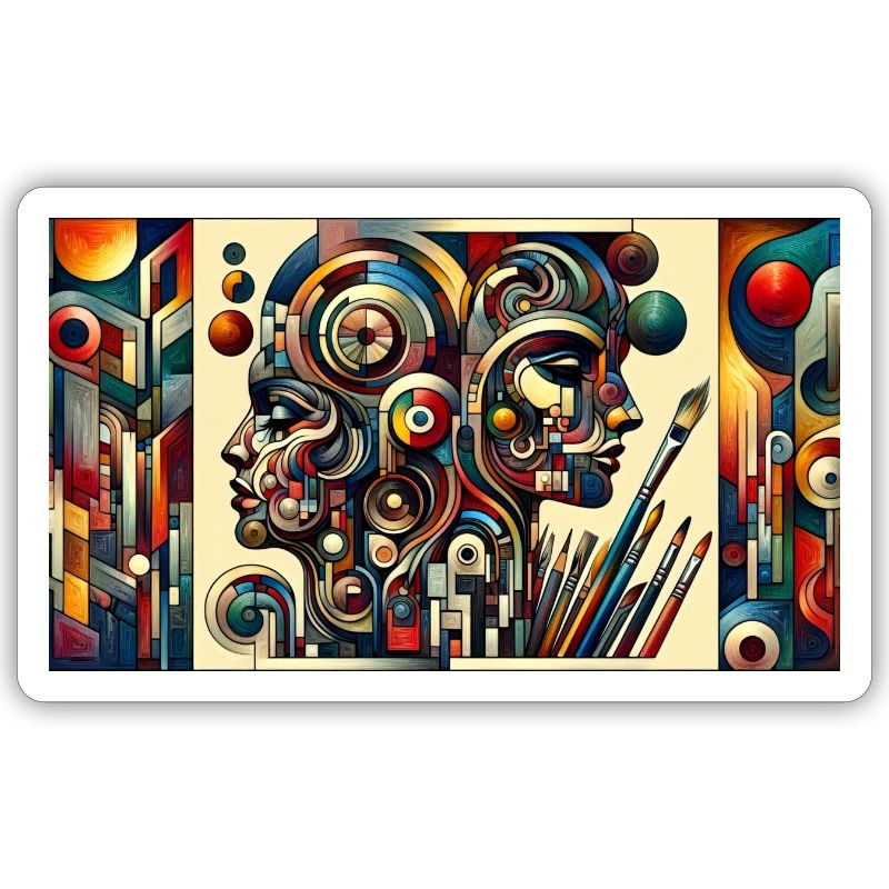 Chaotic Aesthetics Unleashed: Abstract Symphony