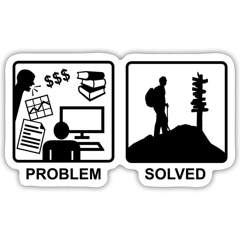 Problem Solved - Mountain hiking
