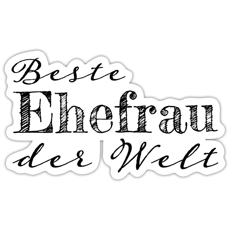 Ehefrau Ehemann Ehepaar Geschenk