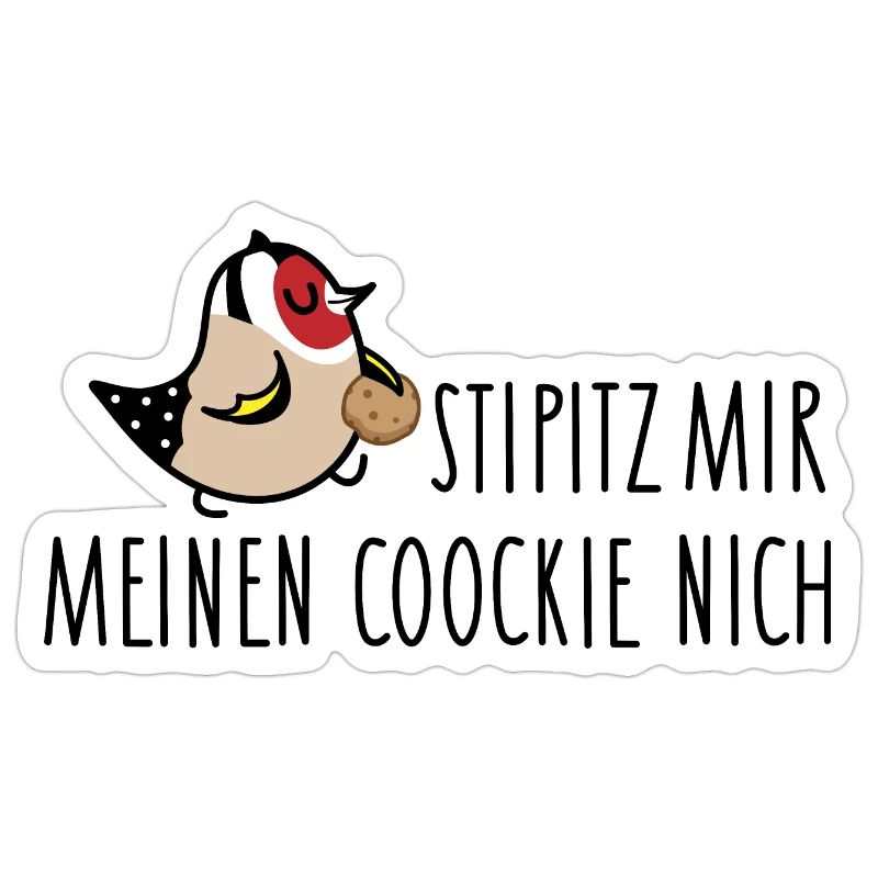 Vogel Stiglitz mit Cookie