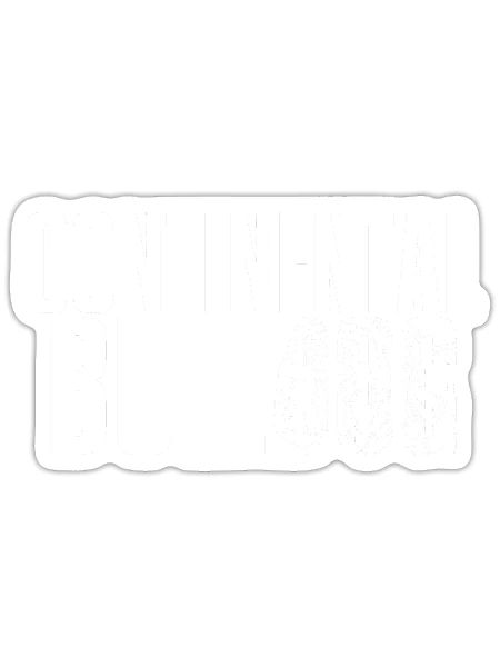 Colorbulls Conti Bulldoggen Continental Bulldogs - Sticker size S (10 x 10 cm) - white matte - Front