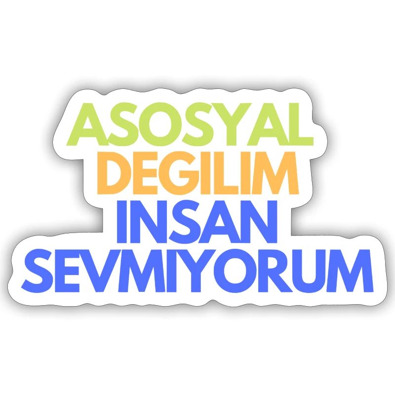Insan Sevmiyorum Turkish