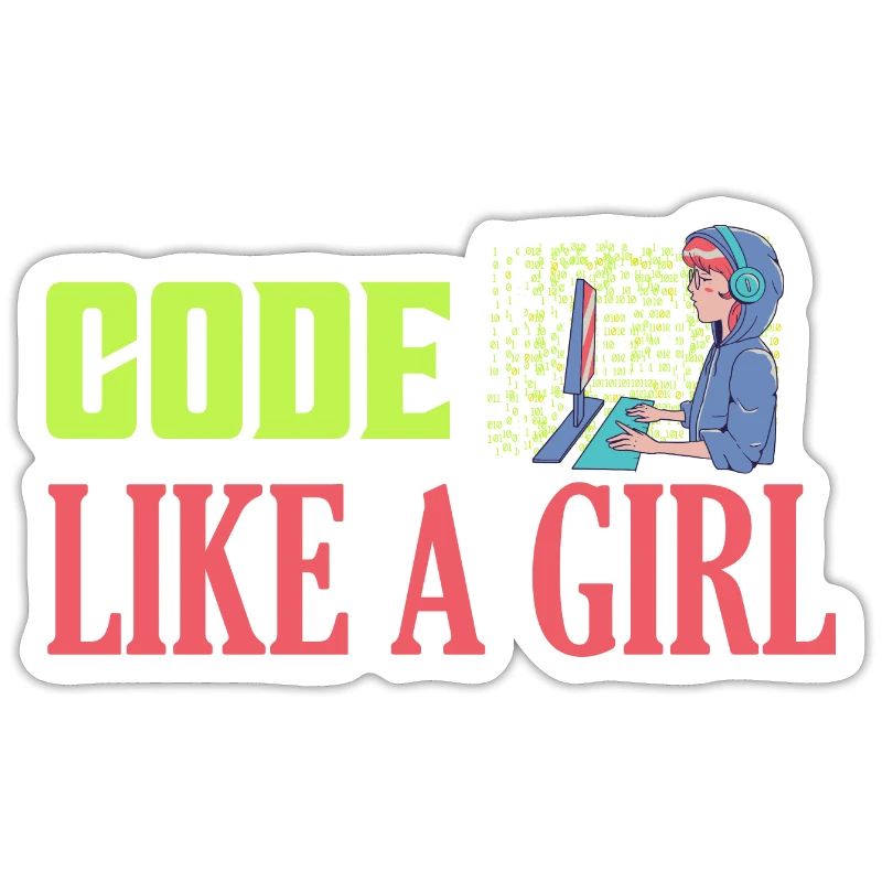 Code Like A Girl Programmer Coding