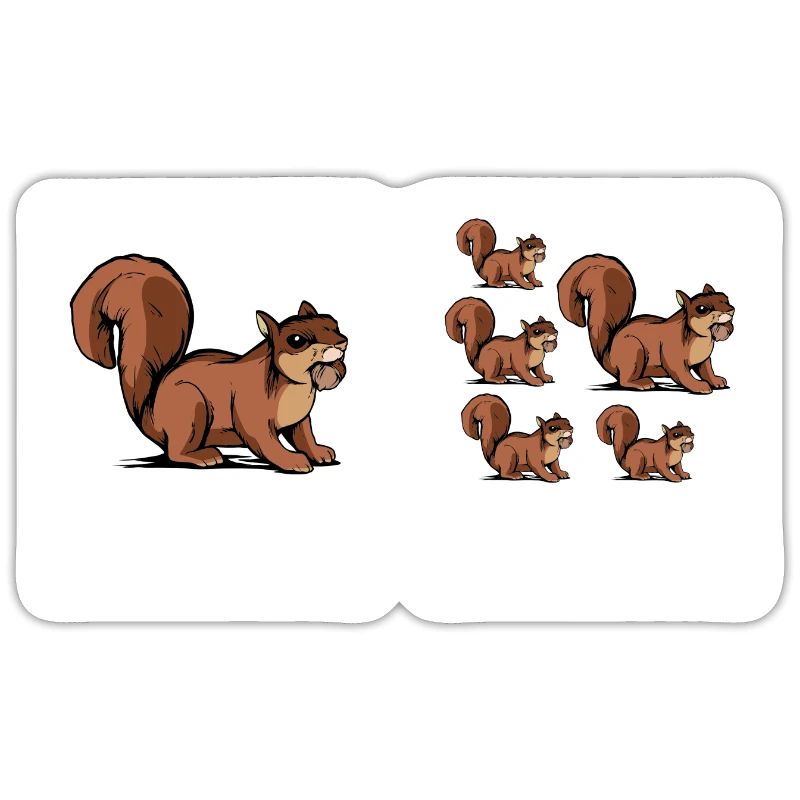 Squirrel Funny How It Started How It's Going Fores