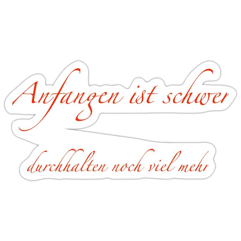 C’est difficile de commencer