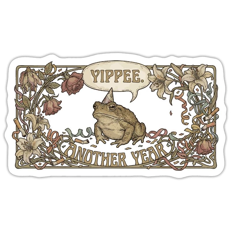 Youpi Encore une Année Toad