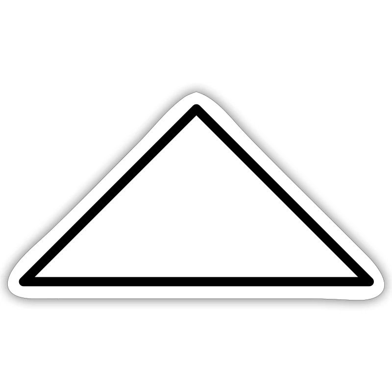 Math symbol - equilateral triangle
