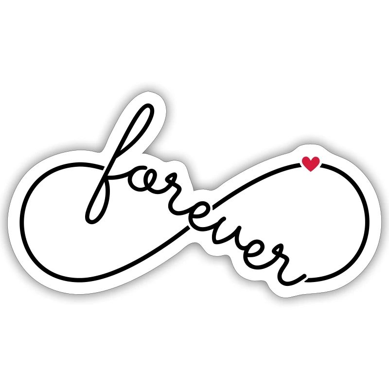 Infinity symbol Infinity forever