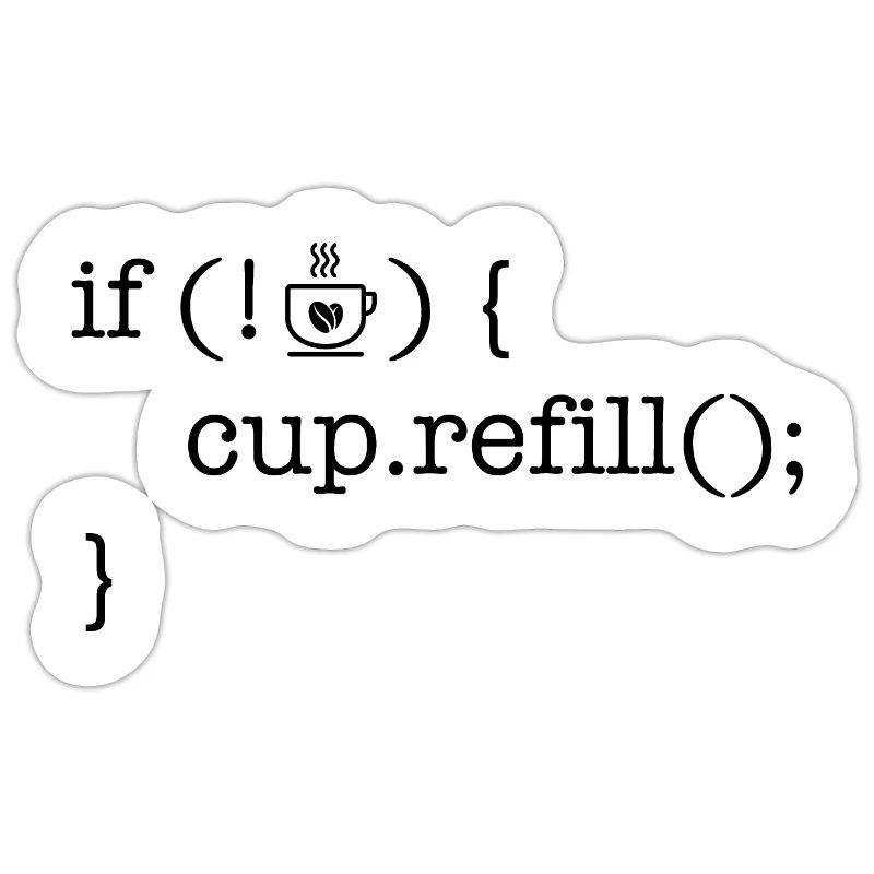 Coffee code Programmierer Kaffee Liebhaber Humor