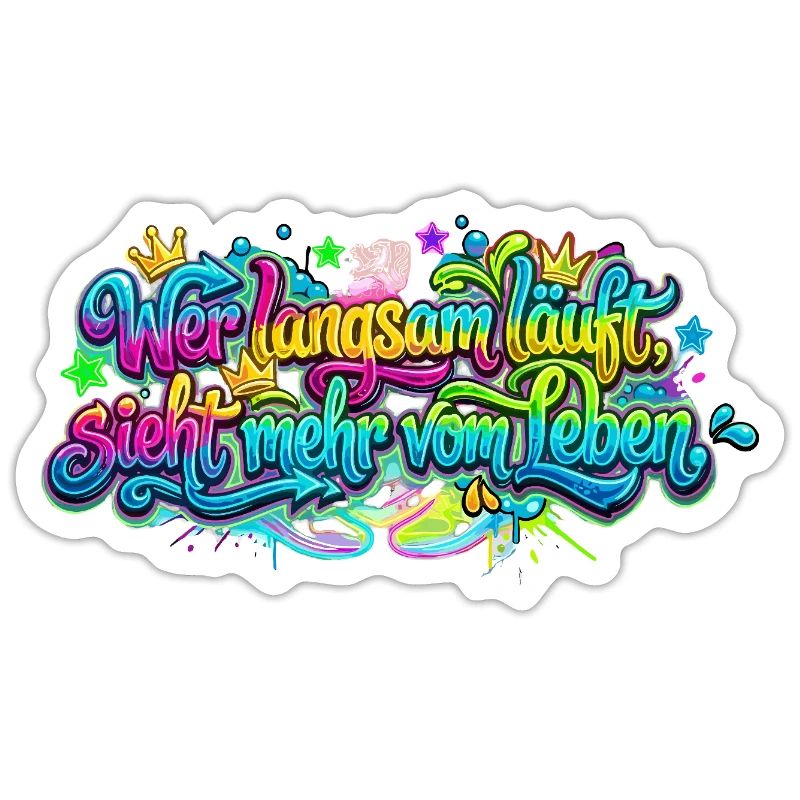 Wer langsam läuft sieht mehr vom Leben