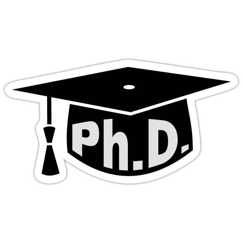 Doktor - Studium - Geschenk - Doktorhut - PhD