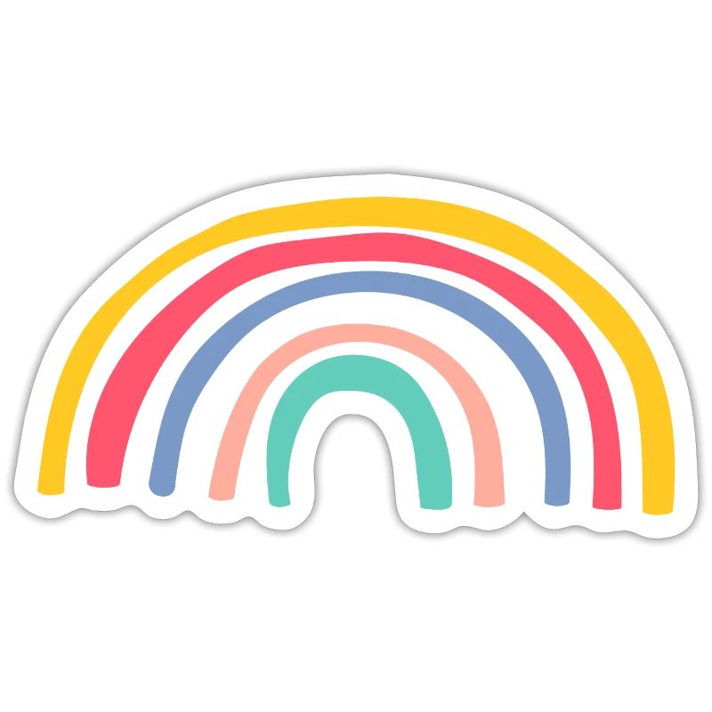 arc-en-ciel boho geschenkidee